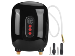 Laxiscreed Aquecedor De Água Instantâneo 6500w Com Inversor E Tanque De Aço Inoxidável