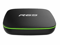 Tv Box Android Yizhood R69 1gb Ram 8gb Rom 4k H.265 Preto