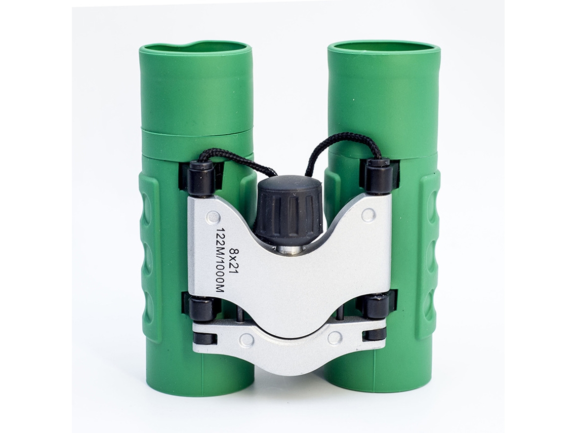 Binóculos Infantis 8x21, Vida À Prova Dágua, Melhor Presente Para Crianças, Verde Bestvite