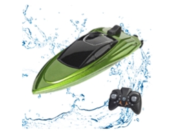 Barco De Controle Remoto De Alta Velocidade 2.4ghz Para Piscinas E Lagos Carregável Para Adultos E Crianças