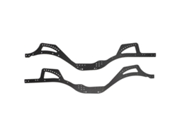 Mali 2 Peças Placas Laterais de Chassi de Fibra de Carbono Leves Inquebráveis para Carro Rc Crawler Axial Scx10 Pro