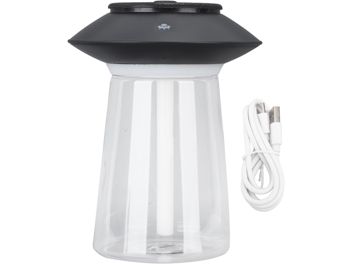 Difusor Ultrassônico Genérico Em Formato De Cogumelo Com Atomização Vertical, Capacidade 760 Ml