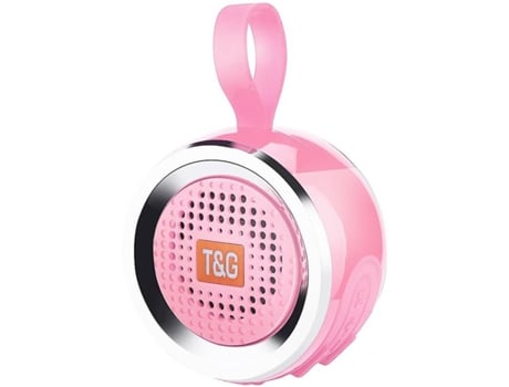 Coluna Bluetooth RITTEREC TG146 (Rosa - 5 W - Alcance: até 10 m)