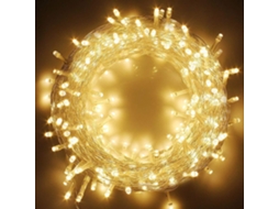Luzes de Natal Led 80 Leds Branco Quente Fio Transparente À Prova D'Água NEVEANCE