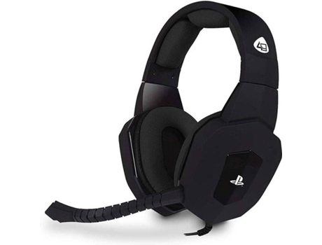 Auscultador Gaming 4Gamers PRO4-80 - Preto