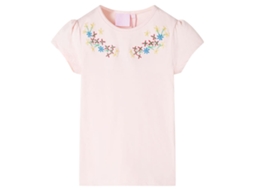 T-shirt De Criança Rosa-suave 116