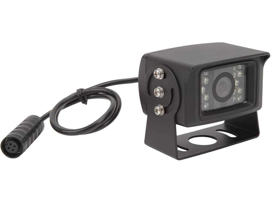 Câmera Recul 1080p Com Para Caminhões, Carros De Acampamento, Veículos E 18 Lâmpadas Led Infravermelhas,