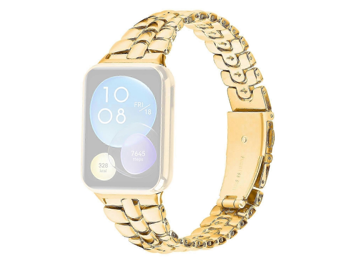 Pulseira Fina De Metal Para Smartwatch, Compatível Com Marcas Selecionadas De Smartwatch. Olysi Shop