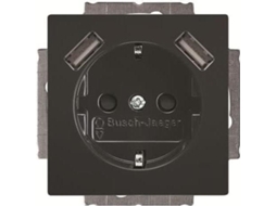 Bj 20 Eucb2usb 81 Schuko /2x Usb Steckdose Busch Jaeger (2cka002011a6267)