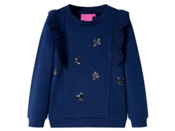 Sweatshirt Para Criança Azul-marinho 104