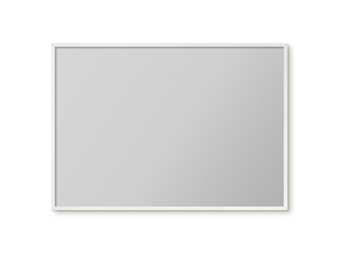 Quadro magnético de parede marrom neutro para quarto Espelharte (100x70 cm)