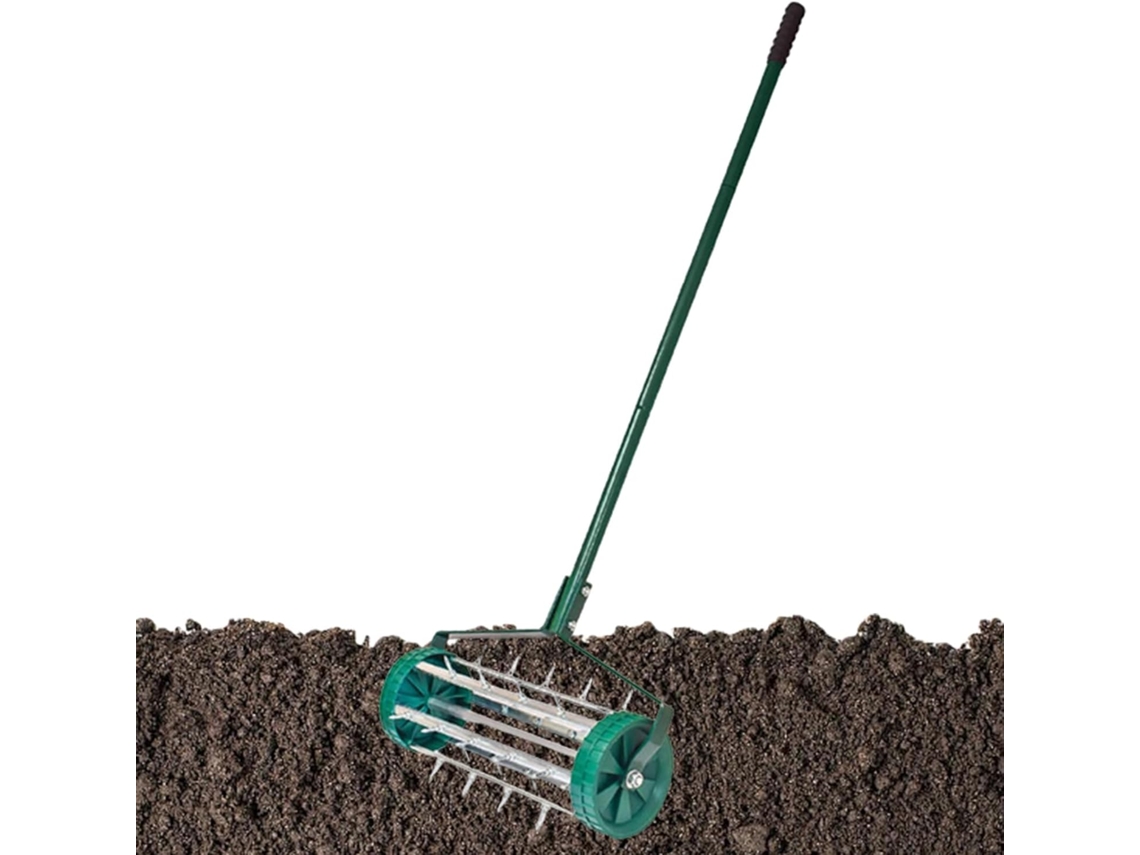 Ferramenta Genérica Lerator para Gramado Rolo Manual para Grama Lerator, Dispositivo Compacto de Empurraraeração para CHABERLU