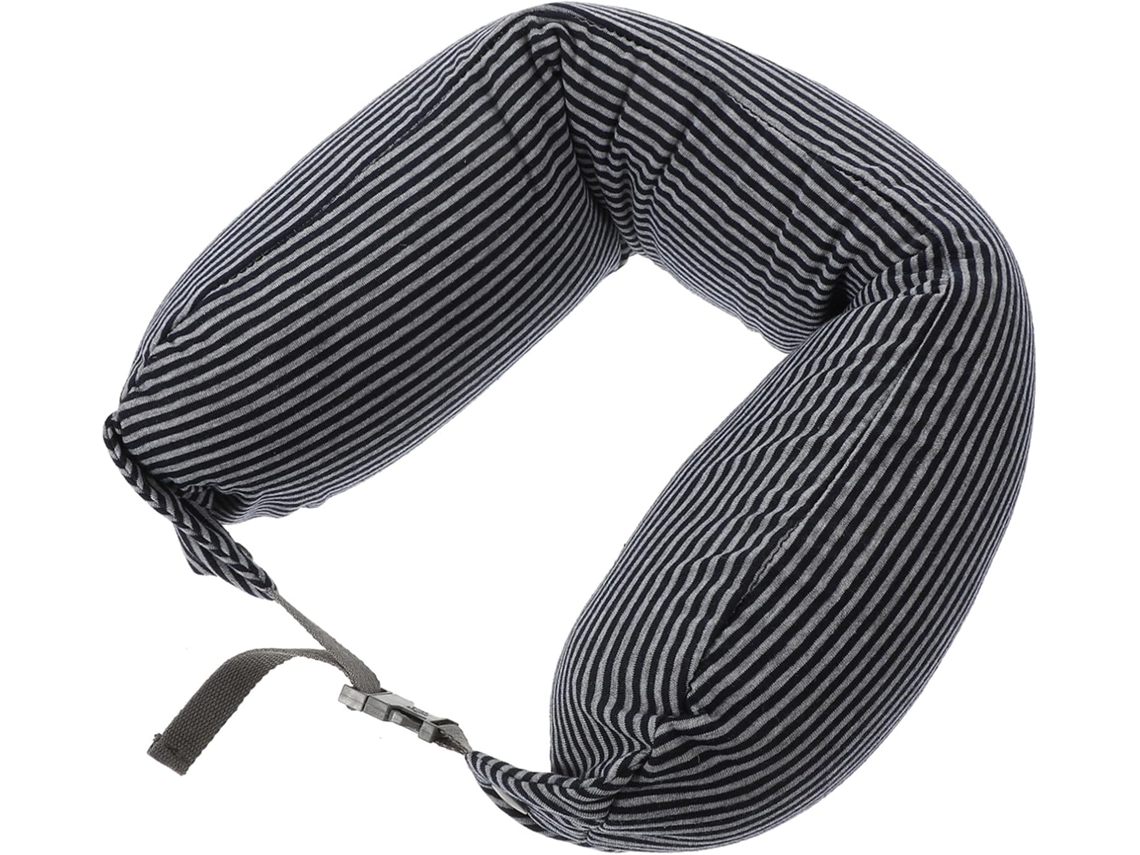 Travesseiro De Viagem Em Espuma Viscoelástica, Em Formato De U, Confortável E Leve, Com Suporte Cervical.