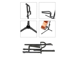 Lurelia Suporte Para Guitarra Dobrável Para Violão E Guitarra
