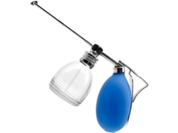 Frasco Spray De Vidro Azul Com Airbag Para Pó E Perfume, Fácil De Desmontar.