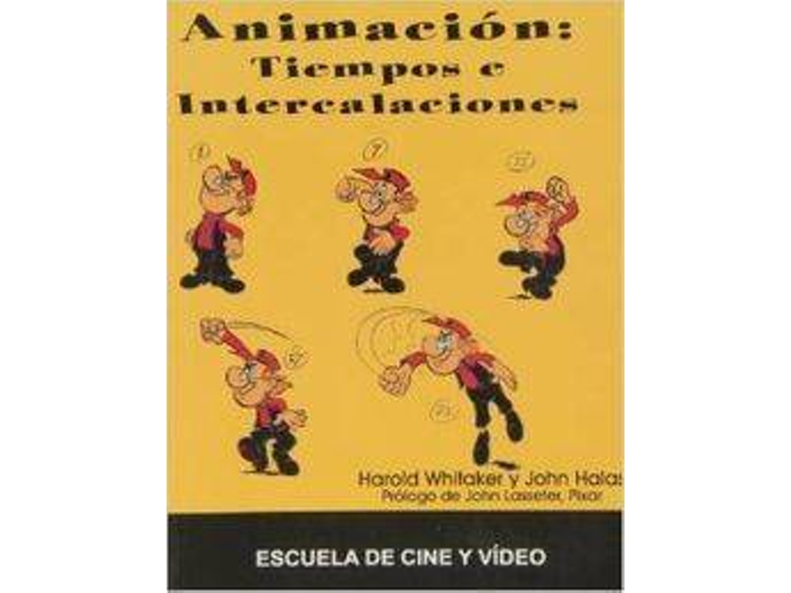 Livro Animación de John Halas e Harold Whitaker (Espanhol)