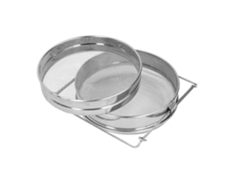 Colador De Miel De Acero Inoxidable De Doble Filtro Para Apicultura Herramientas De Apicultura Equipo Apiario