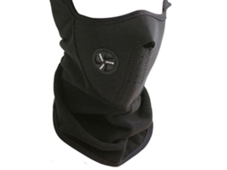 //meia Máscara Neoprene Preta BRILVIBERA