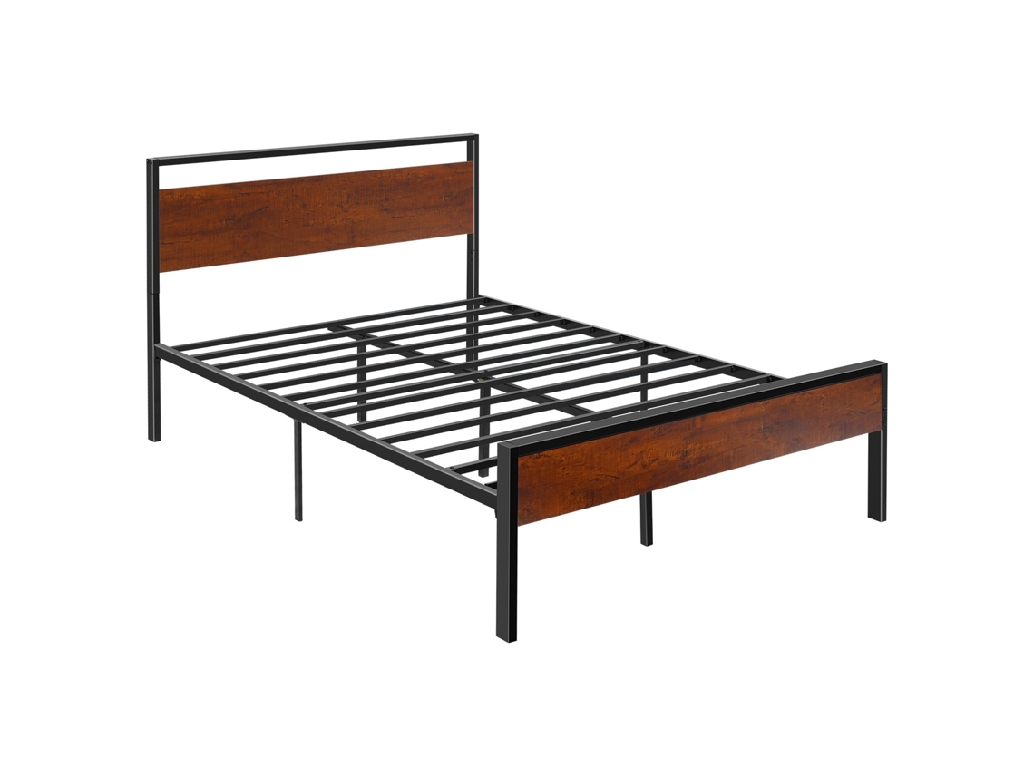 Estrutura De Cama Tamanho Full Em Metal 2006 X 1375 X 990 Mm Vevor