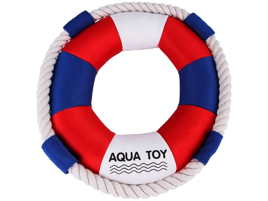 Boia para Cachorro com Corda de Algodão para Morder Brinquedo de Animal de Estimação, Dourada, Mao AQUAFORGE
