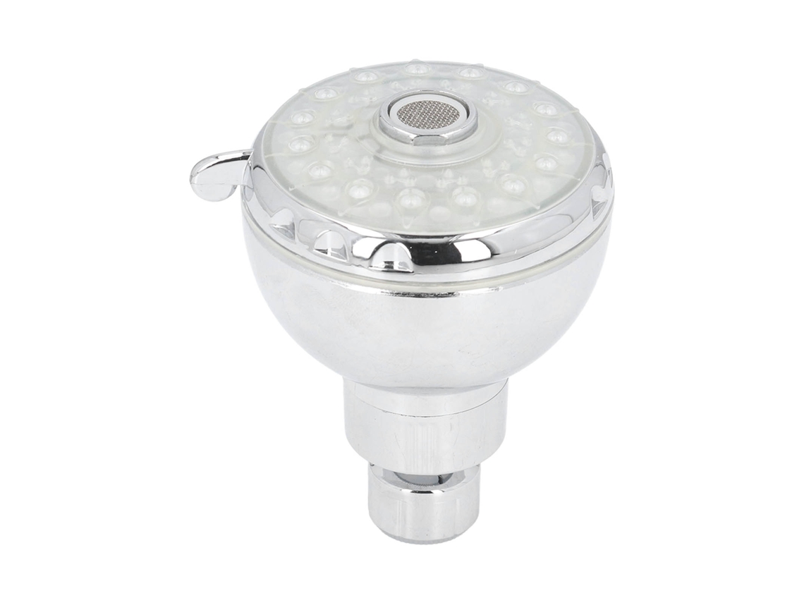 Cabeça De Chuveiro Led (muda Automática De 7 Cores, Rosca Externa G1/2)
