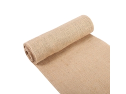 Guardanapo de Mesa de Juta Hessian Natural 30x500cm S/MARCA