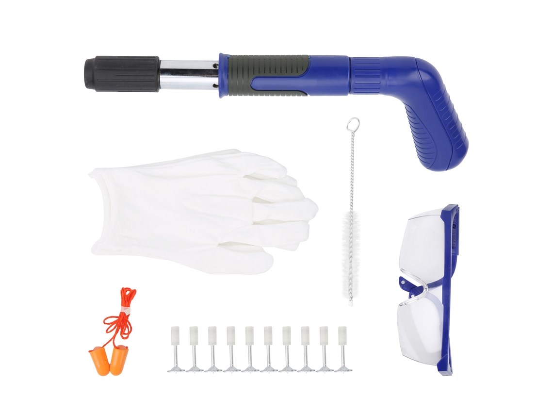 Ferramenta Portátil Mini Pneumática de Prego para Instalação de Parede e Decoração em Aço de Liga