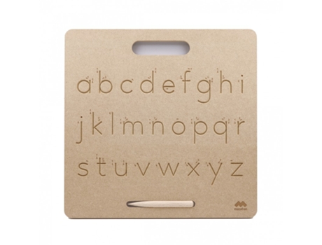 Jogo Educativo MAZAFRAN Madeira - Bege - 29 x 29 x 1 cm)