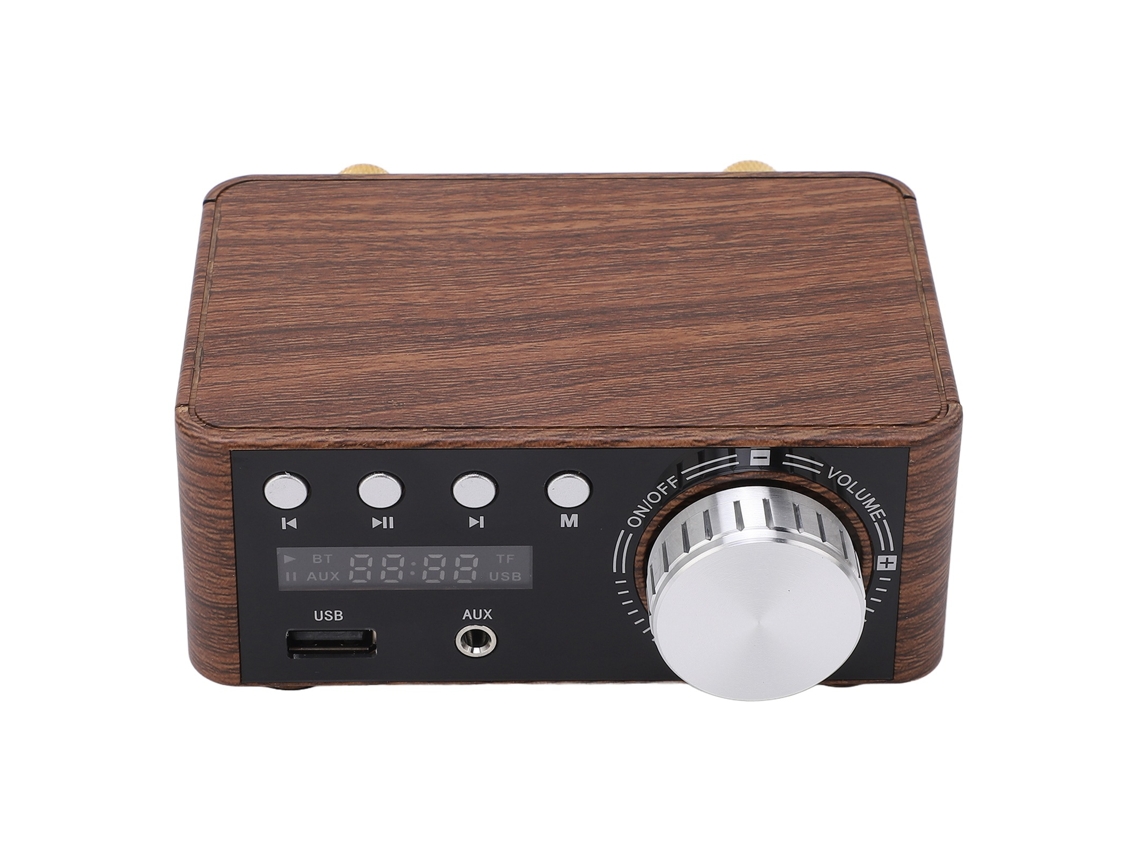 Amplificador De Áudio Digital Com Leitor De Cartão Mini Sd, Estéreo Hi-fi, Usb, Bluetooth 5.0, 50 W X 2.