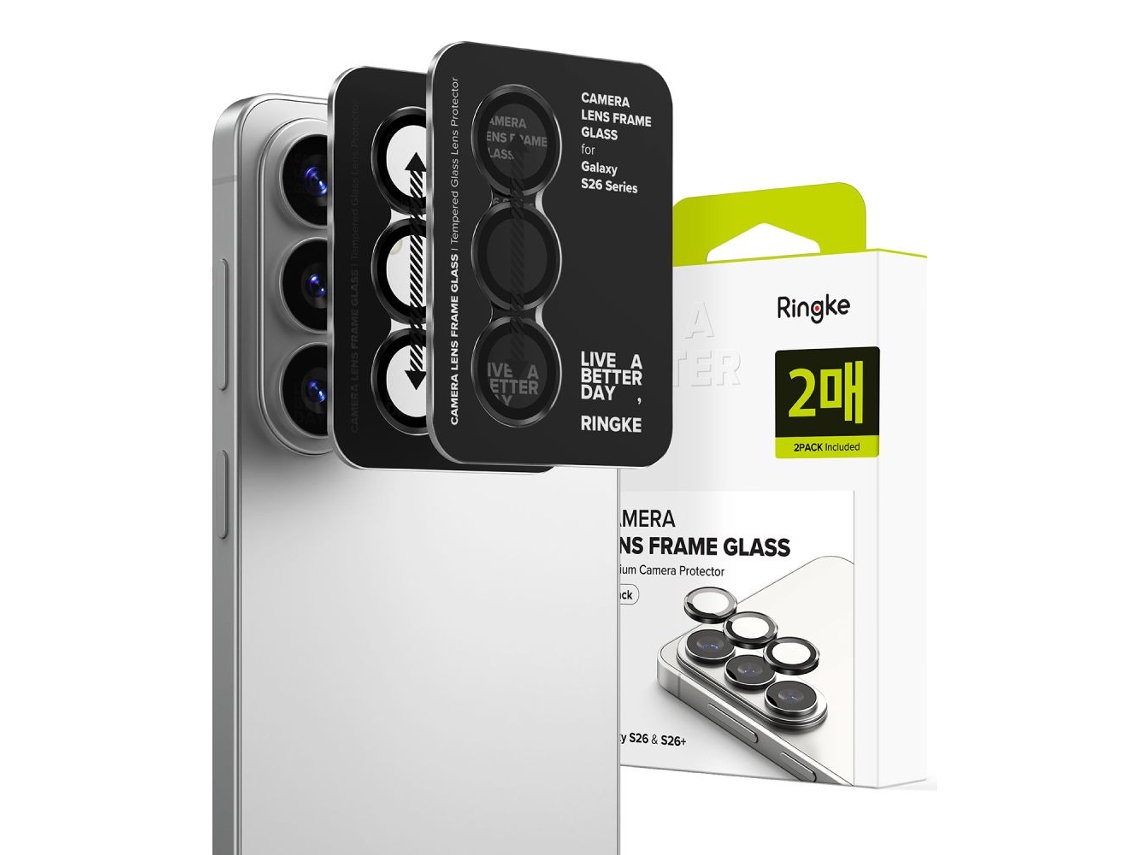 Protetor De Moldura De Câmera Ringke Para Galaxy S26 S26+ Plus (pacote Com 2 Unidades)