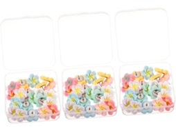 Conjunto De Decoração Parede Série 3 Com Fotos Flores Prensa Unhas