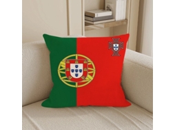 Tamanho Pequeno 40x40cm Fronha Almofada Bandeira Portugal Fpf Copa 2026, Decoração Adepto Futebol Capa Almofada Têxtil Premium STELASPLEN