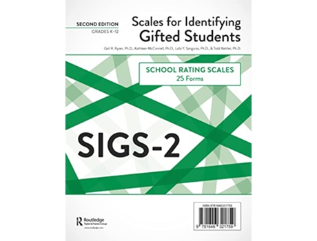 Livro Scales for Identifying Gifted Students de Gail R Ryser, Kathleen Mcconnell et al. (Inglês)