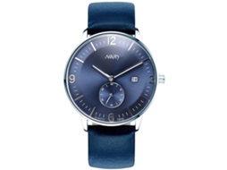 Reloj De Pulsera Analógico De Acero Inoxidable Con Movimiento De Cuarzo Para Hombre Azul