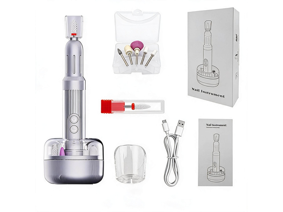 Conjunto Manicure/pedicure Digitallab prata