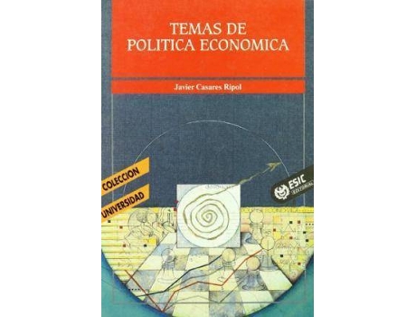 Livro Temas de política económica de Francisco Javier Casares Ripol (Espanhol)
