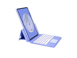 Lurelia Capa Com Teclado Bluetooth Para Ipad 10.2 2021/2020/2019 Com Design Giratório Magnético