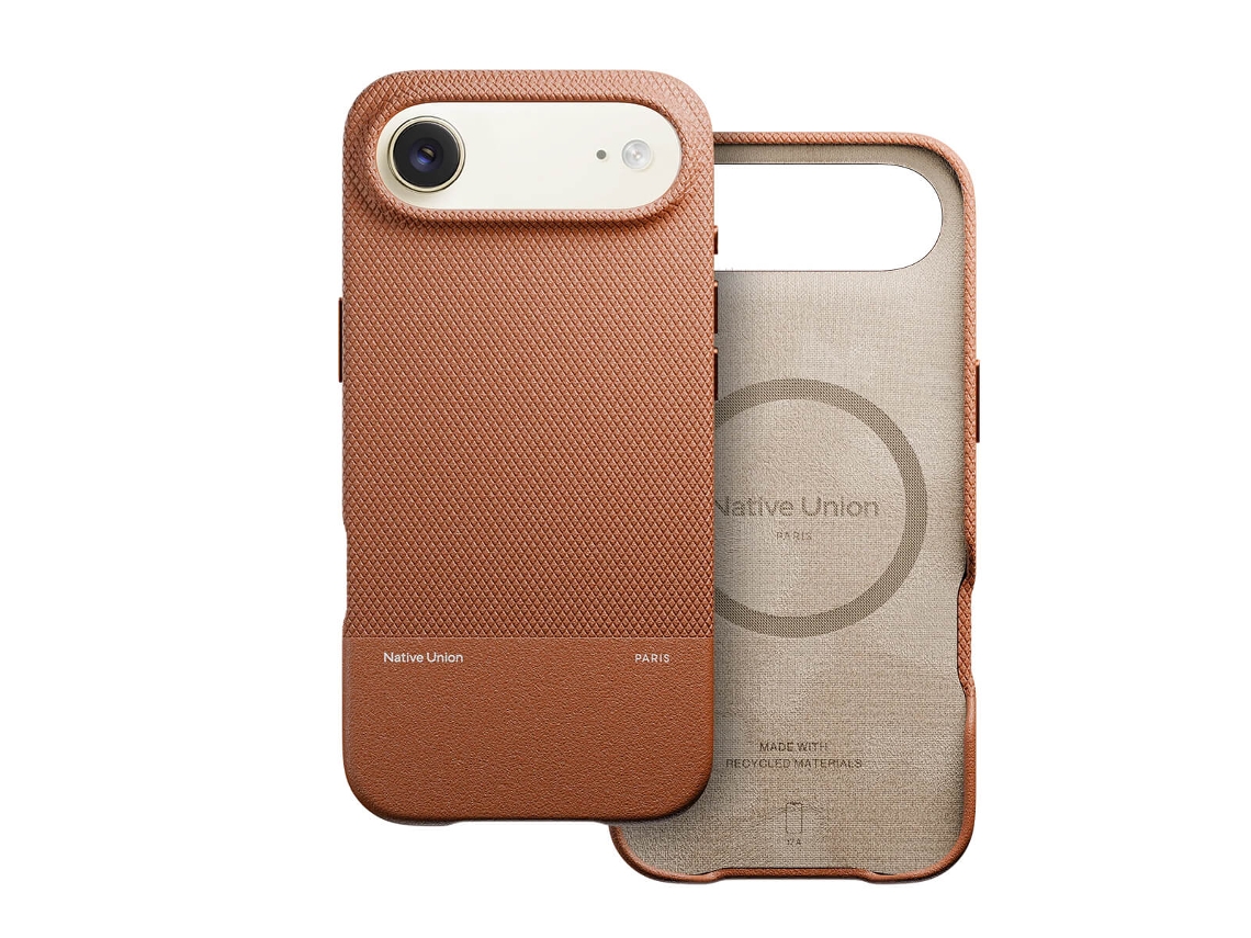 Native Union Capa Para Iphone Air Compatível Com Magsafe Modelo Reclassic Castanho