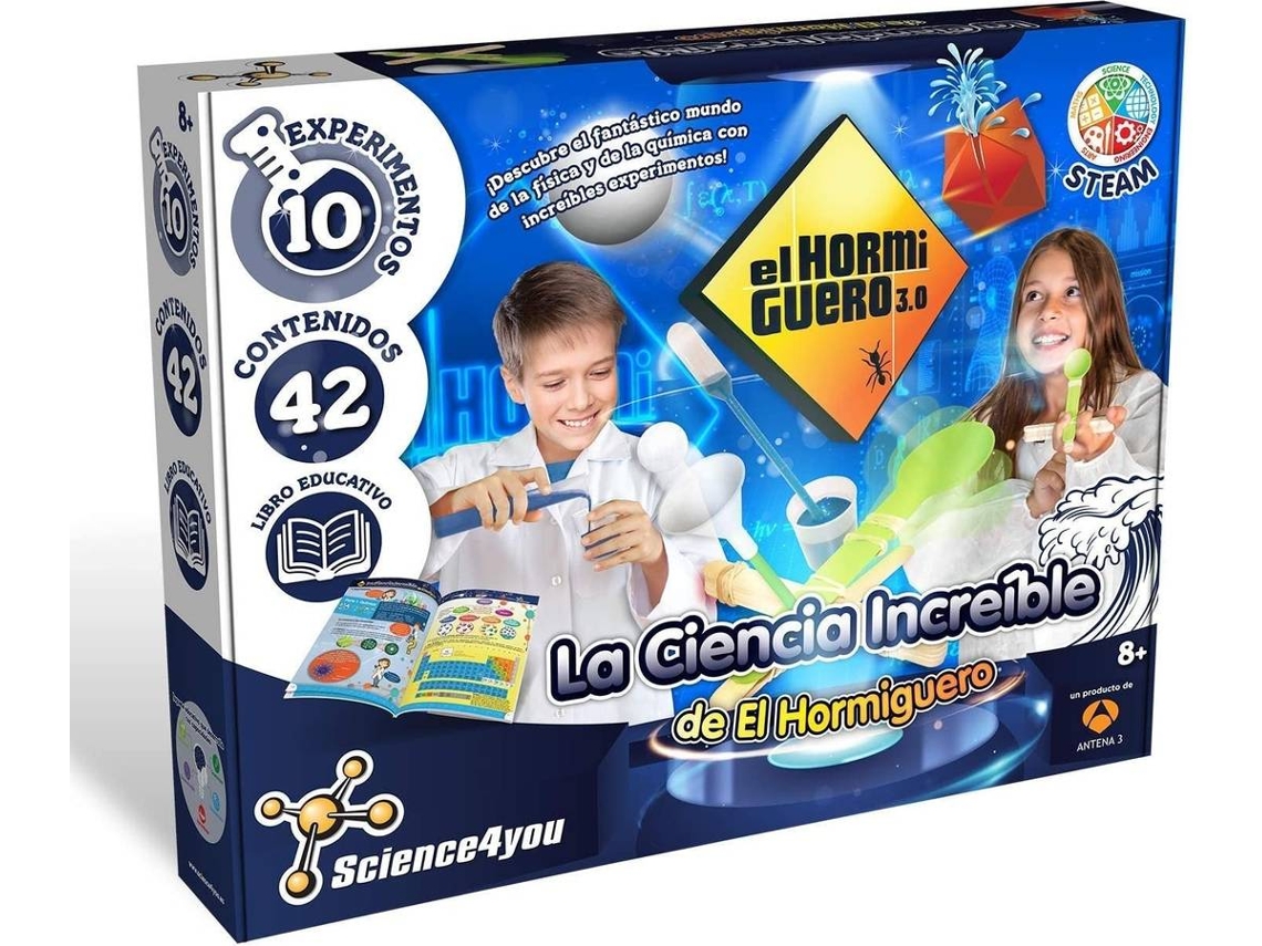 Kit de Ciência SCIENCE 4YOU A Ciência Incrivel do Formigueiro (Idade Mínima: 8)