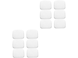 Conjunto De 12 Adesivos Anticolisão Para Maçanetas De Portas, Absorvedor De Impacto E Proteção Para Paredes.