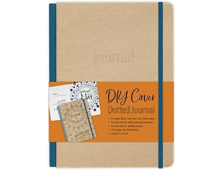 Livro DIY Cover Dotted Journal de Ellie Claire (Inglês)