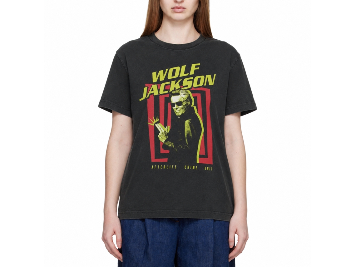 Rockinstone Beetlejuice Wolf Jackson Shirt Size:s