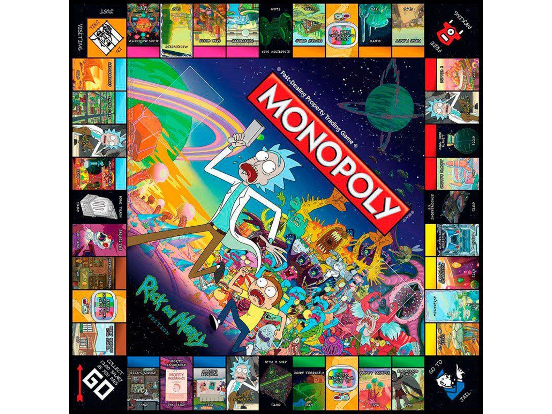 Rick e Morty MONOPOLY