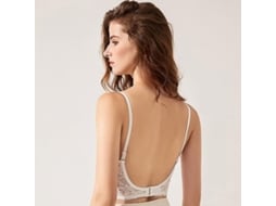 2026 sujetador Sin Espalda Invisible Con Encaje para Boda Push Up Sin Costuras Ajustable para Mujer Varsbaby