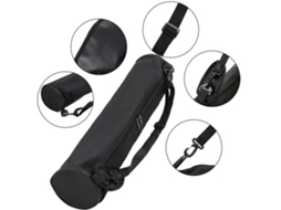 Bolsa Para Colchonete De Yoga Com Fecho Zíper E Cinto Ajustável Multifuncional Impermeável Para Academia