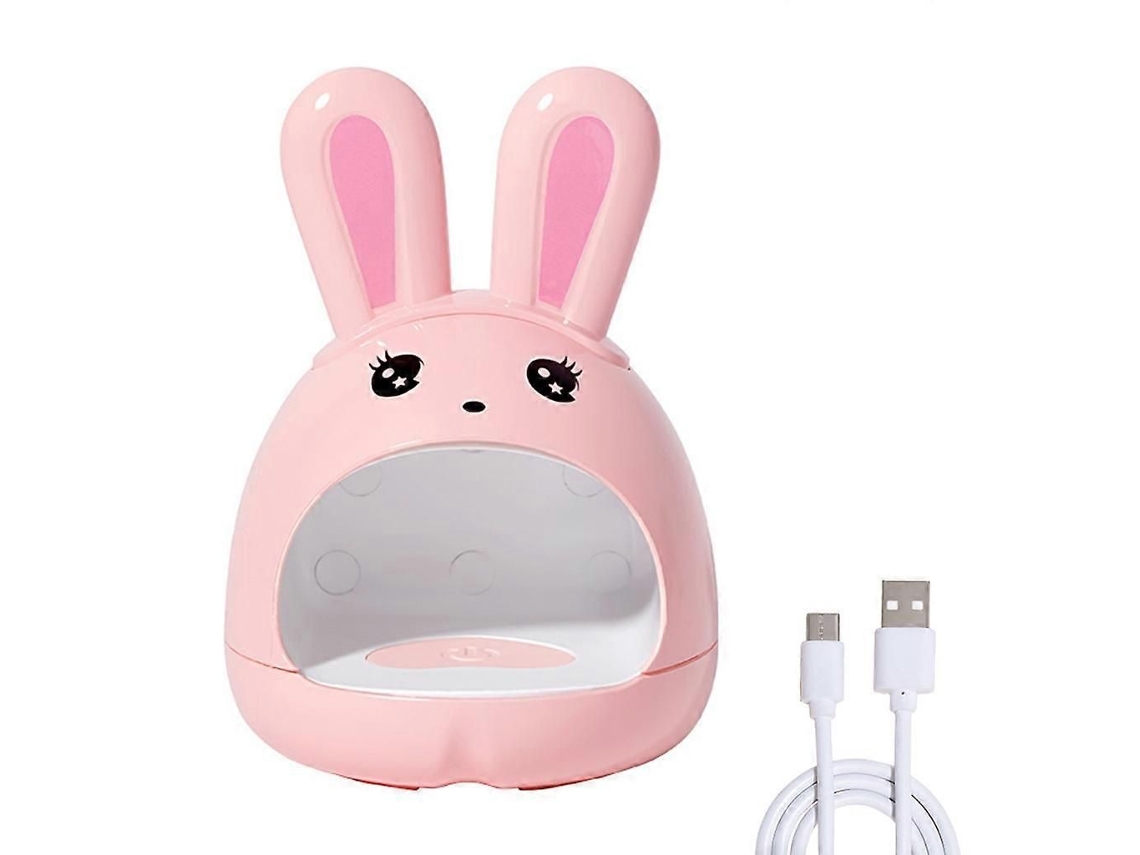 Mini Nail Lamp Cute Rabbit Dryer 24w Led Light Art For Home GOKOCO