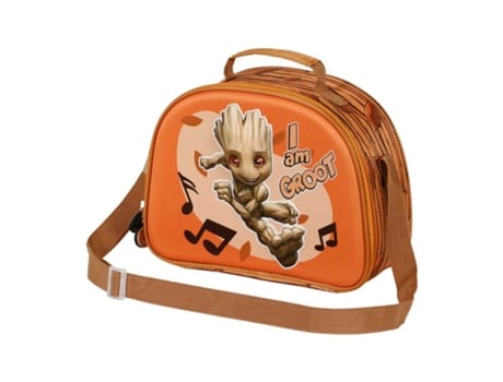 Trilha sonora 3D Eu sou lancheira Groot Marvel