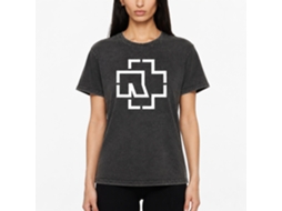 Rockinstone T-shirt Rammstein Band Logo Vintage Size:s