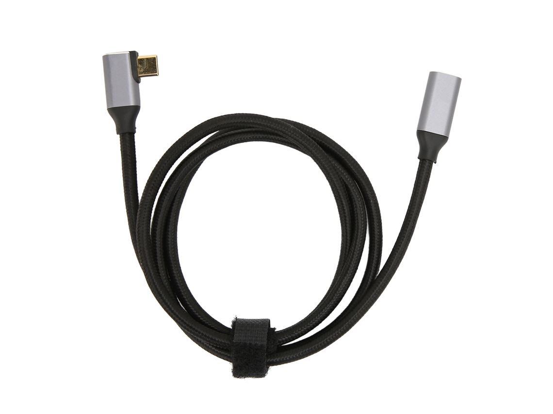 2026zentro-cabo Usb C Para Usb C 3.1 Gen 2 Ângulo 90 Graus 100w 10gbps 4k 60hz 1m