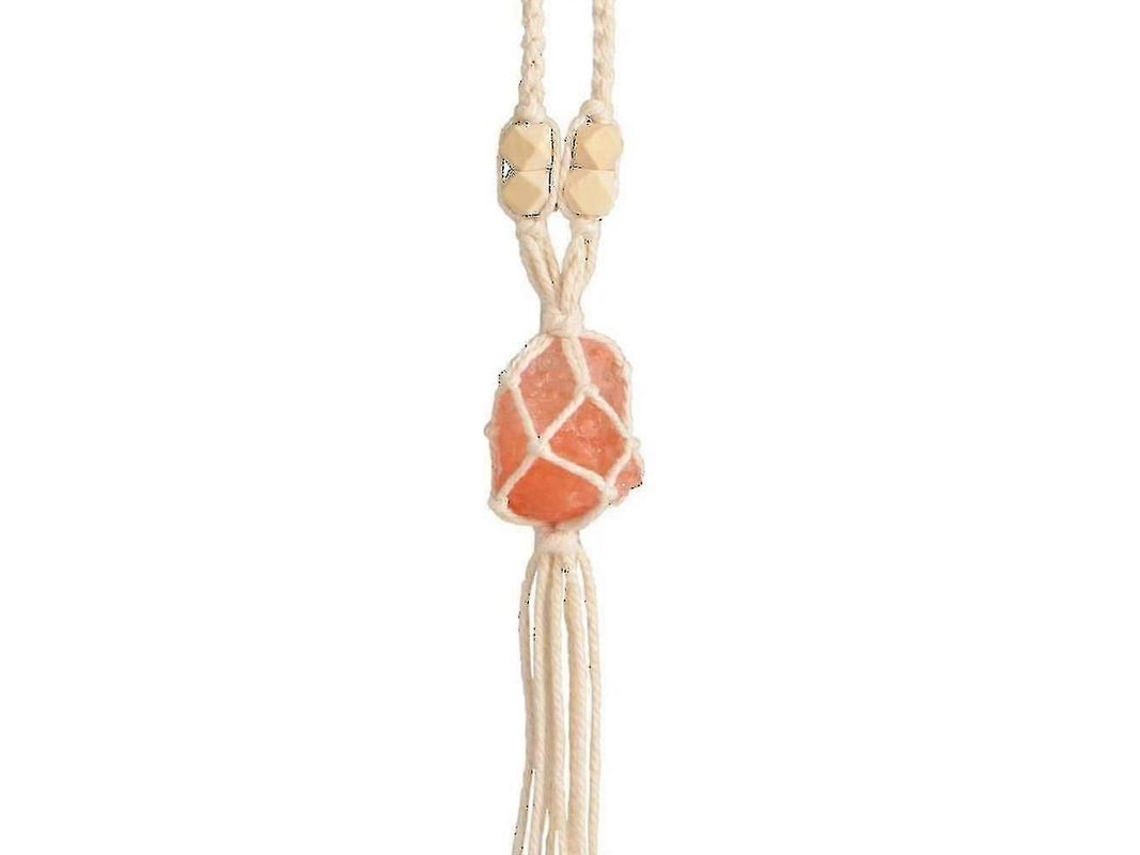 Decoração De Carro Suspensa De Cristal De Sal Do Himalaia Para Feng Shui E Cura